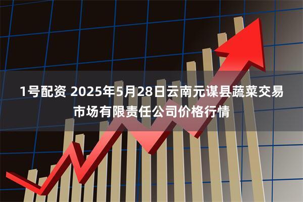 1号配资 2025年5月28日云南元谋县蔬菜交易市场有限责任公司价格行情