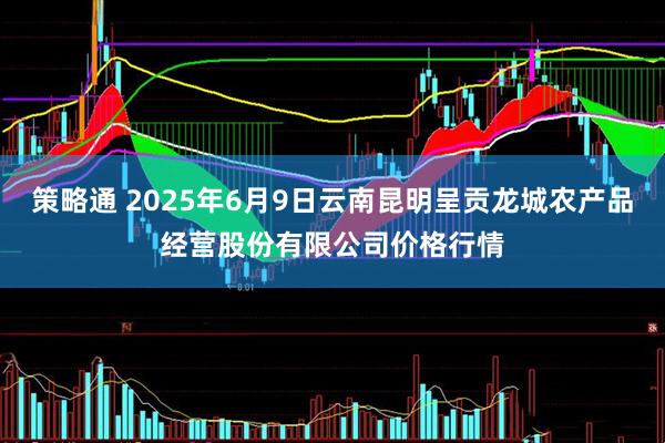 策略通 2025年6月9日云南昆明呈贡龙城农产品经营股份有限公司价格行情