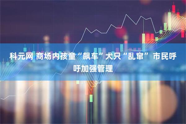 科元网 商场内孩童“飙车”犬只“乱窜” 市民呼吁加强管理