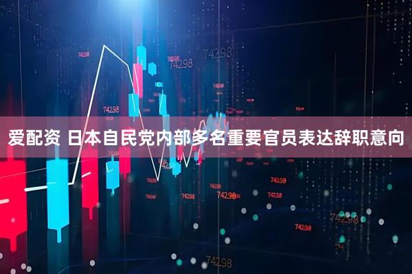 爱配资 日本自民党内部多名重要官员表达辞职意向